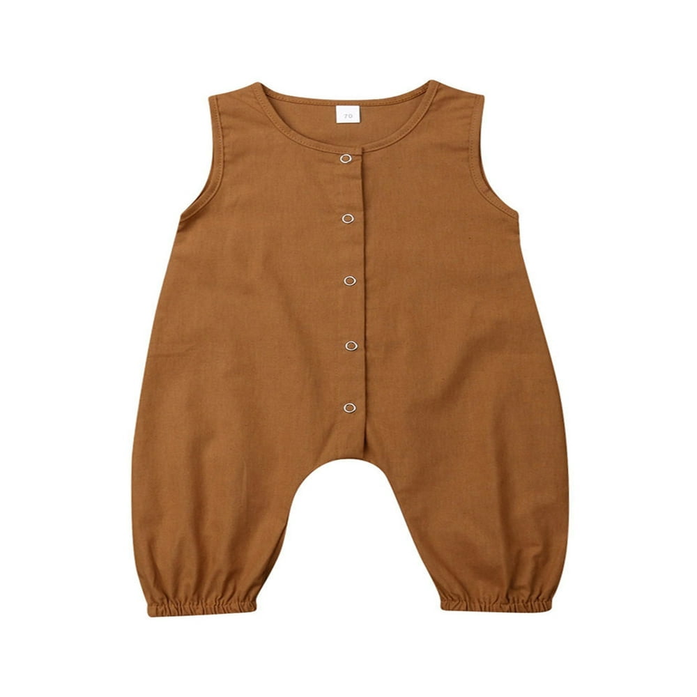 Newborn Boy Romper Jumpsuit Bodysuit Summer Outfit Set