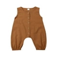 thumbnail image 1 of Newborn Boy Romper Jumpsuit Bodysuit Summer Outfit Set, 1 of 6