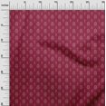 thumbnail image 2 of oneOone Silk Tabby Fabric Leaves & Floral Block Print Fabric BTY 42 Inch Wide, 2 of 4