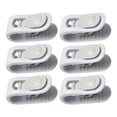 thumbnail image 3 of Clips de Drap Pinces Multifonctionnelles Antidérapantes pour Fixation de Matelas, Housse de Rideau, Accessoires de Fixation, Outils Violets 6 Pcs, 3 of 9