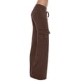 thumbnail image 1 of XZNGL Yoga Pants with Pockets for Women Workout Out Leggings Stretch Waist Button Pocket Yoga Gym Loose Pants High Waist Leggings for Women Workout Leggings for Women High Waist, 1 of 7