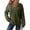 Style1-Army Green jackets for women, variant on Xdegoge Womens Hoodies Sweatshirts Oversized Sweatshirts Ribbed Knit Long Sleeve Drawstring V Neck Casual Pullover Sweatshirt Hooded Tops Plus Size Fall Winter Clothes with Pockets Army Green M
