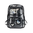 thumbnail image 2 of Backpacks for School Pvc Transparent Student Bag, Large Capacity Backpack, Leisure Travel Transparent Backpack, Pvc Large Backpack Large Backpack for School, 2 of 4
