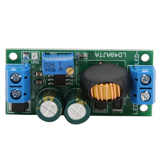 Module de Pilote LED Contrôleur PWM Haute Puissance 72W pour Lampes H 2A 8-36V avec Terminal