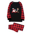 thumbnail image 2 of Ensemble de Pyjamas pour Hommes Noël Hommes Blouse Imprimée Hauts+pantalons Pyjamas Assortis pour la Famille Ensemble de Pyjamas de Noël pour la Famille Ensembles Assortis en Liquidation, 2 of 9