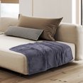 thumbnail image 3 of Unique Bargains Luxury Fleece Bed Blanket Woven Mesh, 3 of 10