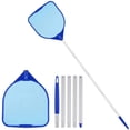 thumbnail image 1 of Pool Skimmer Net with Telescopic Pole, 59 inch Swimming Pool Leaf Net, Fine Mesh Pool Net, Pool Cleaner Maintenance Tool-Easy to Collecting Leaves for Swimming Pools, Hot Tubs, Ponds(Blue), 1 of 6
