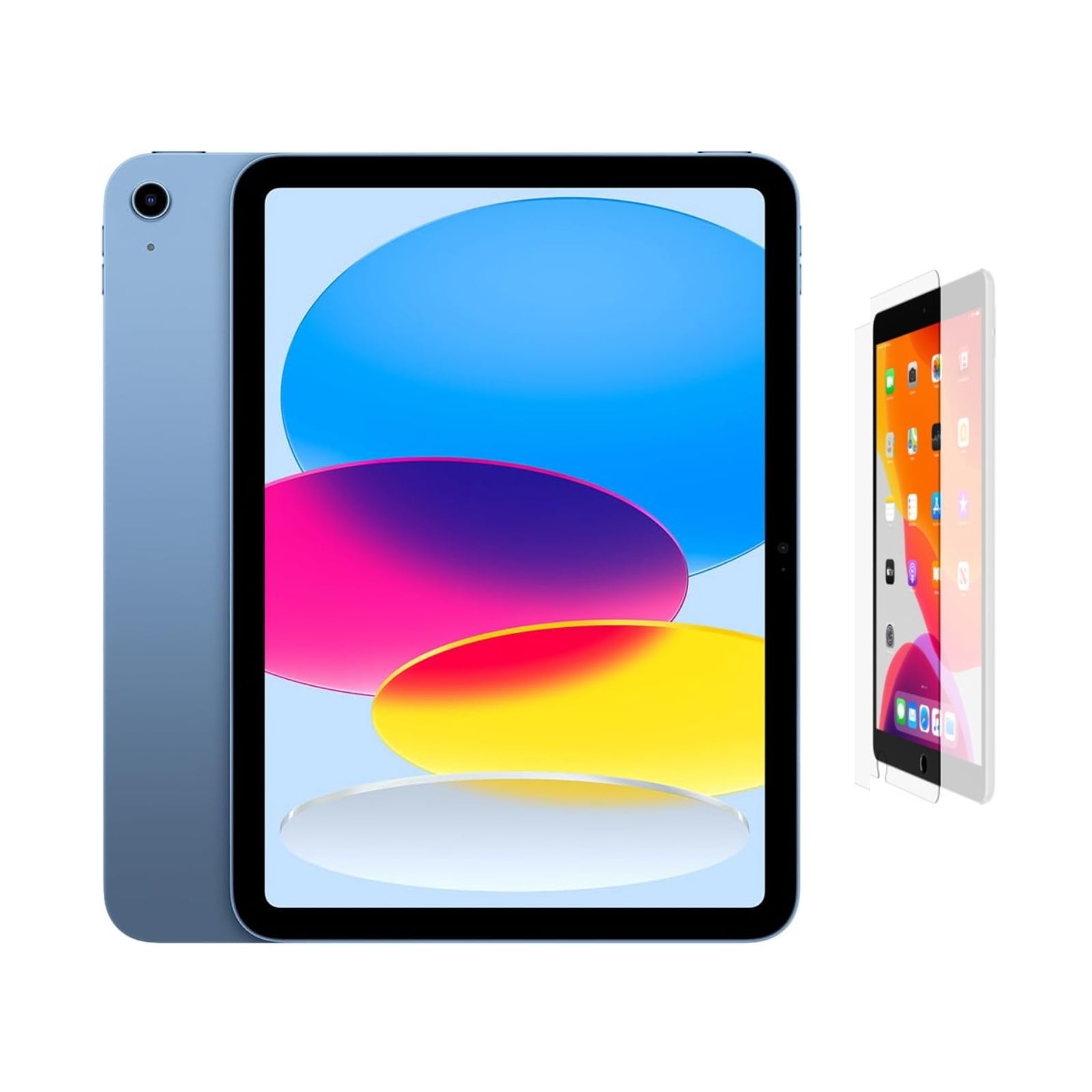 Refurbished Apple iPad 11th Gen A16 (2025) w/ Pre-Installed Tempered Glass (WiFi + Cellular Unlocked) 128GB Blue (Grade A+)