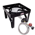 thumbnail image 1 of GasOne 200, 000 BTU Square Heavy- Duty Single Burner Outdoor Stove Propane Gas Cooker with Adjustable 0-20Psi Regulator & Stee, 1 of 5