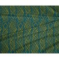 thumbnail image 4 of oneOone Polyester Lycra Fabric Swirl & Geometric Block Printed Fabric 1 Yard 56 Inch Wide, 4 of 4
