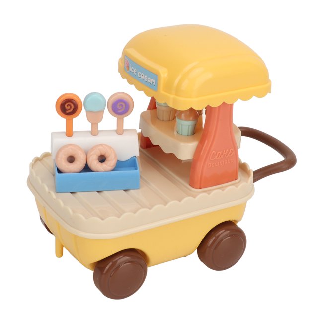 Ice Cream Cart, Mini Sweet Treats Cart Toy Educational For Birthday