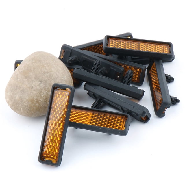 4Pcs Bicycle Pedal Reflector Bike Cycling Night Safety Reflect Light Waterproof Anti-rust Bike Pedal Accessories