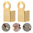 thumbnail image 3 of 500pcs Ribbon Crimps Jewelry Making Ribbon Clamps Cord Ends Jewelry Kit, 3 of 9