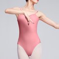 thumbnail image 4 of AherBiu Dancing Bodysuits for Women Sleeveless Backless Playsuits Stretchy Slim Comfy Soft Workout Rompers, 4 of 5