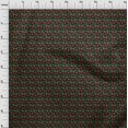 thumbnail image 3 of oneOone Cotton Poplin Fabric Leaves & Floral Block Decor Fabric Printed BTY 42 Inch Wide, 3 of 4