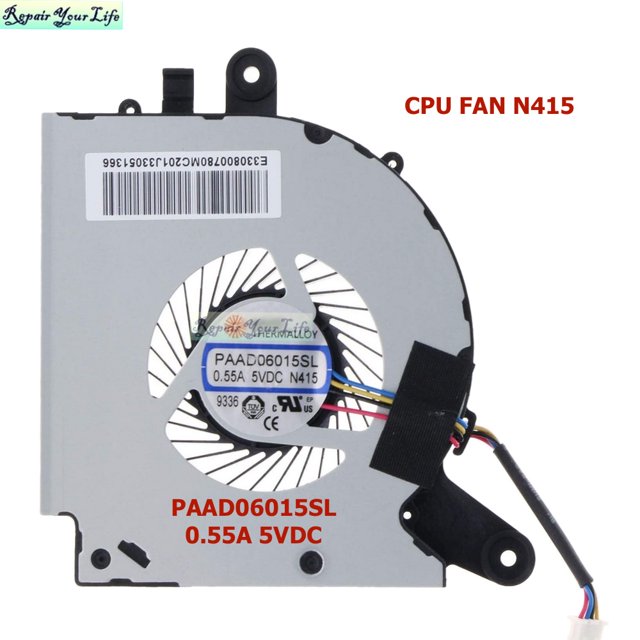 Laptop CPU GPU Cooling Fan Cooler for MSI Creator 17M A9SD (MS-17F3) A9SE A10SD Notebook PC Fans Radiator PAAD06015SL N416 N415 CPU FAN N415