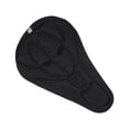 thumbnail image 1 of Comfortable Soft Sponge Padded Bike Seat - Concave Design for Mountain, Road, and Ergometer Bikes, 1 of 6