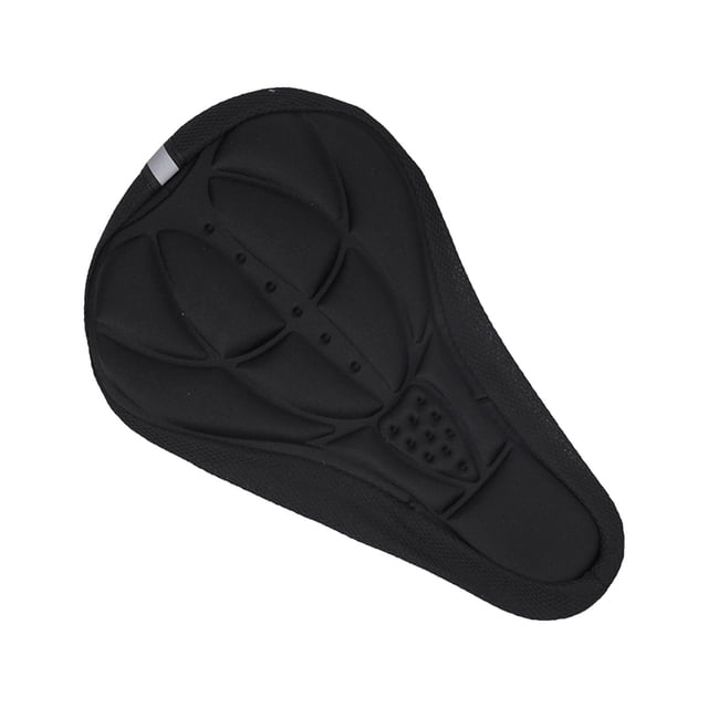 Comfortable Soft Sponge Padded Bike Seat - Concave Design for Mountain, Road, and Ergometer Bikes