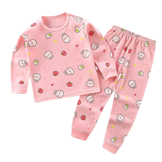 AJIWYH Pyjamas Dinosaures pour Garçons, Tout-Petits Enfants Bébés Garçons Filles Hauts à Manches Longues avec Dessins Animés Pantalons de Pyjama Vêtements de Nuit Ensembles de Pyjamas 2 Pcs Pyjamas Garçons 3t, 2-3 Ans