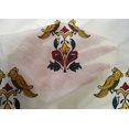 thumbnail image 4 of oneOone Cotton Silk Fabric Leaves|Bird & Floral Block Printed Craft Fabric BTY 42 Inch Wide, 4 of 4