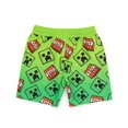 thumbnail image 2 of Minecraft Boys Green Swim Shorts, 2 of 6