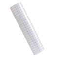 thumbnail image 2 of Clear Vinyl Transfer Paper Tape Roll - 12"x 5 FT w/Alignment Grid Application Tape for Sticky for Decals, Signs, Windows, Stickers Blue, 2 of 8