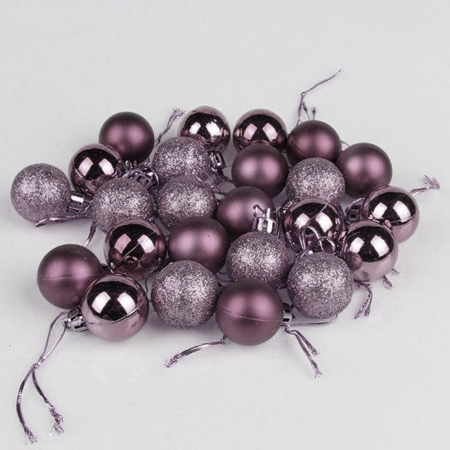 Vaidha 3cm Christmas Tree L Bauble Hanging Home Party Ornament Decor