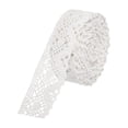 thumbnail image 1 of Unique Bargains Lace Ribbon 30 Yards 1.2 Inch Cotton Lace Trim for Craft,Gift Wrappers,Headbands,White Style 11, 1 of 5