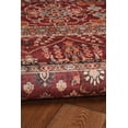 thumbnail image 2 of Tapis d'appoint lavable Neil 2 pi x 3 pi grenat et ivoire, 2 of 7