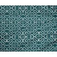 thumbnail image 4 of oneOone Polyester Lycra Fabric Leaves & Swirl Block Fabric Prints By Yard 56 Inch Wide, 4 of 4