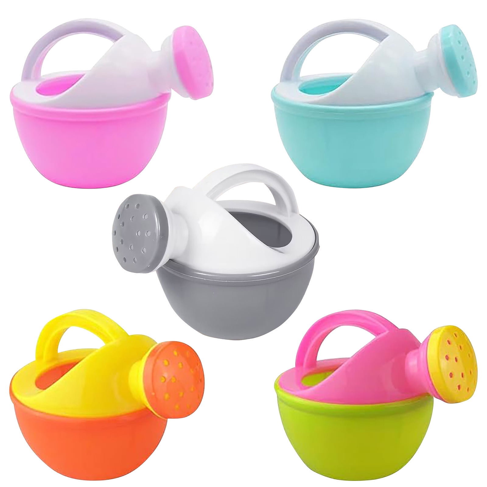 Kids Watering Can for Garden & Bath Play - Lightweight ABS Sprinkler Pot, Ergonomic Handle, Educational Sand/Plant Toy, Beach Shower