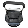 thumbnail image 4 of Foldable Shopping Cart, Grocery Bag Trolley with Wheels, Insulated and Removeable Bag, Aluminum Frame (Navy), 4 of 4