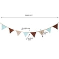 thumbnail image 3 of Birthday Party Decoration String Flag Set 6 m Long Double-Layered Cotton Solid Color Hanging Banner for Kids Birthday, Camping, Thanksgiving, and Home Decor, 3 of 4
