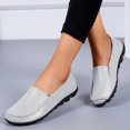 thumbnail image 4 of B91xZ Mocassins pour Femmes Bout Rond Plats Extensibles Mode Décontractée Chaussures de Soirée, Argent 8, 4 of 5