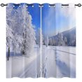 thumbnail image 2 of Tier and Valance Window Curtain Set - 52 Inch Width, 36 Inch Length - Live, Love, Laugh (Grey) - Light Filtering Drapes for Kitchen, Bedroom, Living & Dining Room by Achim Home Decor, 2 of 6