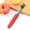 Red, variant on BINGLI Premium Corer Tool - Easy to Use and Clean - Sturdy Core Remover with Sharp Serrated Blades - Stainless Steel Corers for Pear - Core Fruits with Ease