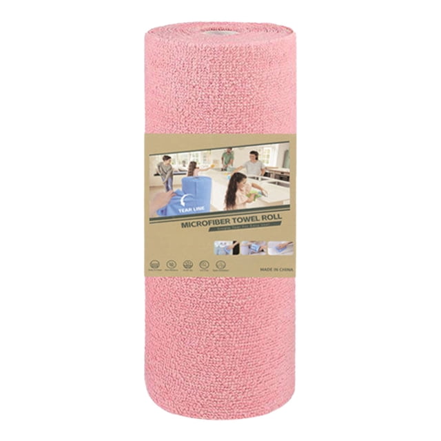 LAILLSH Rouleau de Chiffons de Nettoyage en Microfibre, Chiffons de Nettoyage en Microfibre Lavables à la Machine et Réutilisables, pour la Maison, le Garage et les Fournitures de Nettoyage de Voiture en Atelier, 20 Feuilles par Rouleau - Nouveauté 2026🔥