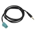 thumbnail image 2 of Audio Cable, Yctze Car Audio Cable 3.5mm 1.5m  Stereo Input Adapter Replacement For  Clio Megane Espace Kangoo  Scenic Trafic 2005-2011, 2 of 8