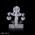 thumbnail image 1 of 3D Crystal Puzzle Jig-saw Clear Twelve 12 Constellation Astrolog Flash LED Light, 1 of 3