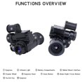 thumbnail image 5 of NVG10 Head-mounted Monocular 1920x1080p Green Tactical Head Night Vision Monocular IP66 Night Vision Goggle Device, 5 of 5