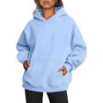 thumbnail image 1 of ORUYROP Womens Oversized Hoodies Fleece Sweatshirts Long Sleeve Sweaters Pullover Fall Clothes with Pocket, 1 of 7