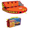 thumbnail image 1 of SPORTSSTUFF 53-2218 Great Big Mable 4-Rider Inflatable Towable Tube w/ Tow Rope, 1 of 6