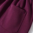 thumbnail image 4 of Plebaso Men's Big and Tall Shorts Elastic Waist Drawstring Casual Shorts Solid Color Loose Summer Shorts, 4 of 6