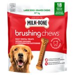 Milk-Bone Brushing Chews Dental Dog Treats for Large Dogs