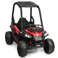 thumbnail image 1 of Gymax Voiture UTV pour Enfants 12 V à Batterie, Camion à Chevaucher avec Télécommande, Musique MP3, Rouge, 1 of 10
