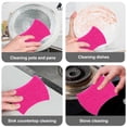 thumbnail image 4 of Multicolor Emery Cleaning Cloth for Kitchen Dishwashing Pots Pans, Flexible Material Efficient Stain Removal Rinse and Dry Quick Easy Use, 4 of 9