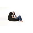 thumbnail image 1 of Lounge & Co Black Sherpa Bean Bag Cover, 1 of 1