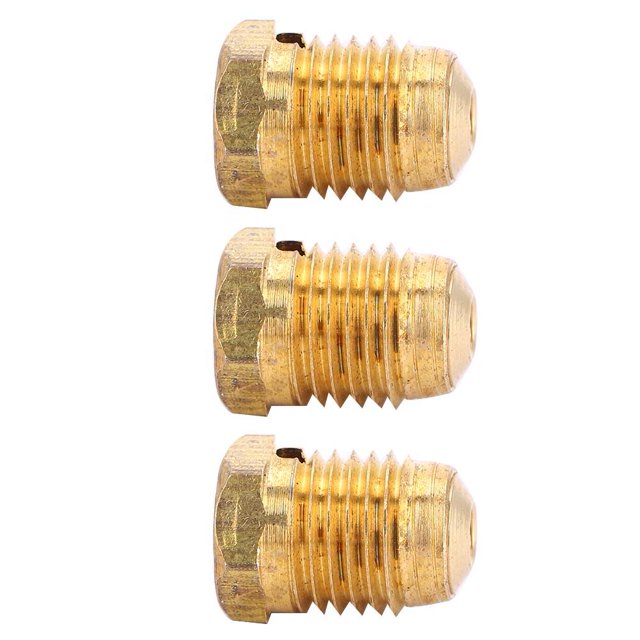 LYUMO 3 Pcs 3K 5K 3/8-24UNF 3000psi Disque d'Éclatement en Cuivre Unifié pour Régulateur de Réservoir de Paintball, Disque d'Éclatement de Régulateur, Disque d'Éclatement de Paintball