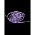 thumbnail image 2 of INSPIRE CHIC 2 Paires Lacets Ronds Élastiques Réfléchissants Unisexes pour Espadrilles Violet Foncé 160 cm/63 Pouces, 2 of 5