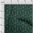 thumbnail image 2 of oneOone Velvet Green Fabric Tropical Sewing Material Print Fabric By The Yard 58 Inch Wide, 2 of 5